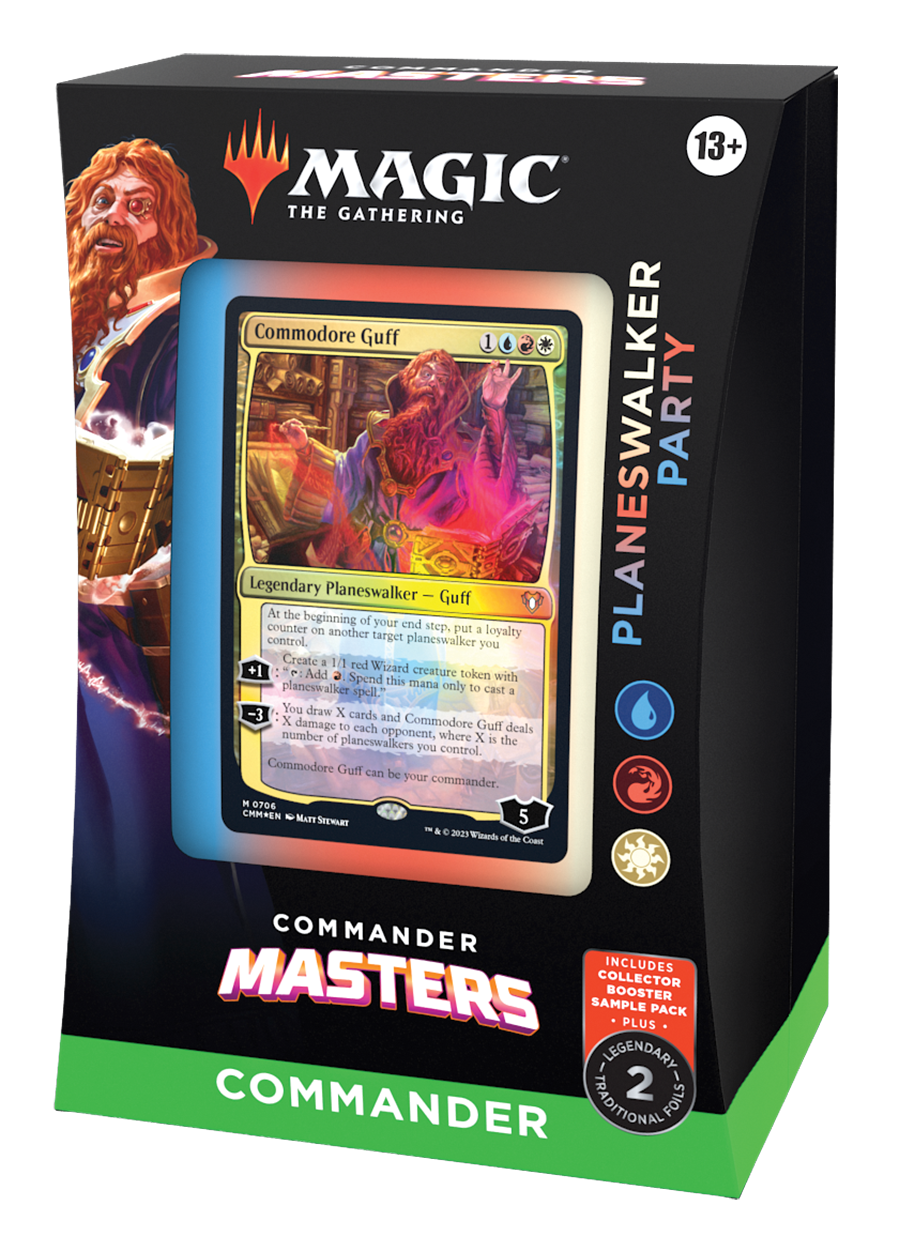 Magic: The Gathering - Commander Masters Commander Deck - Planeswalker Party