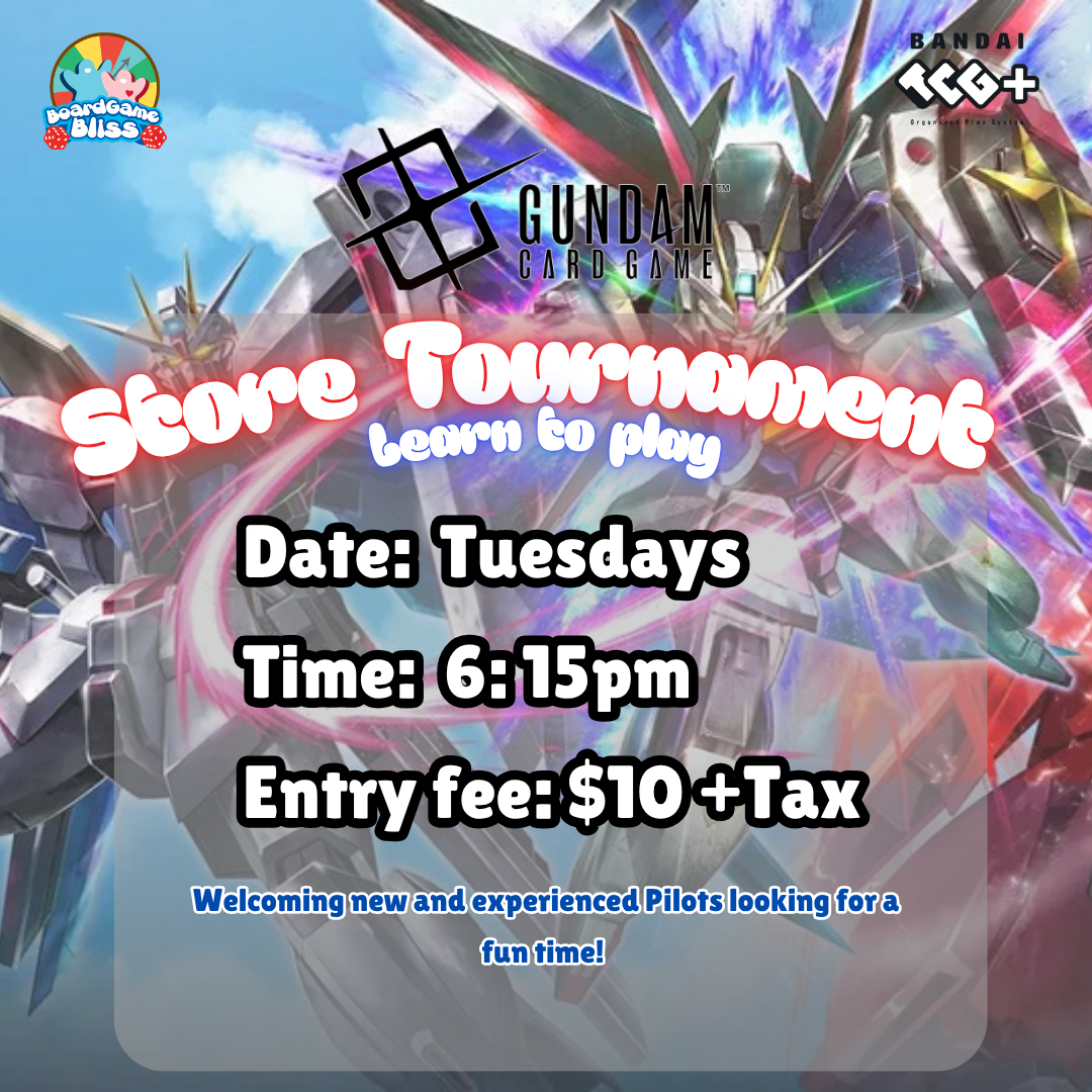 Gundam LTP Store Tournament Sept. (Tuesday)