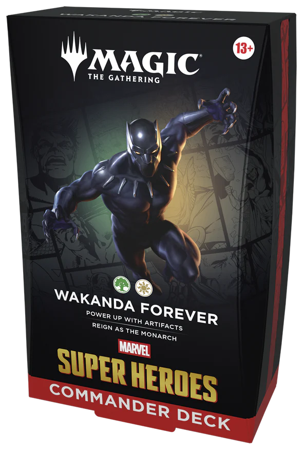 Magic: The Gathering: Marvel Super Heroes - Commander Decks (Wakanda Forever)