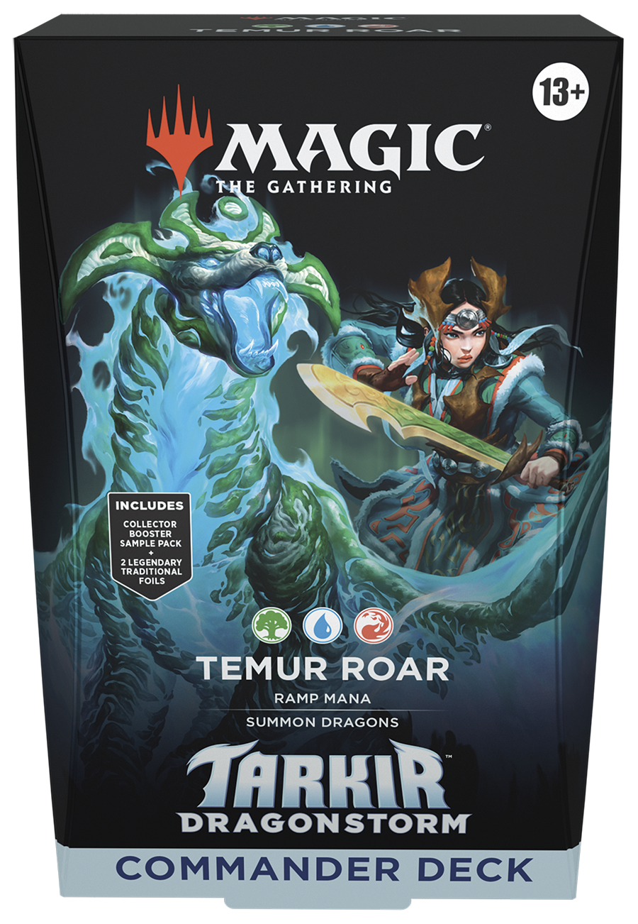 Magic: The Gathering: Tarkir Dragonstorm: Commander Decks (Temur Roar)