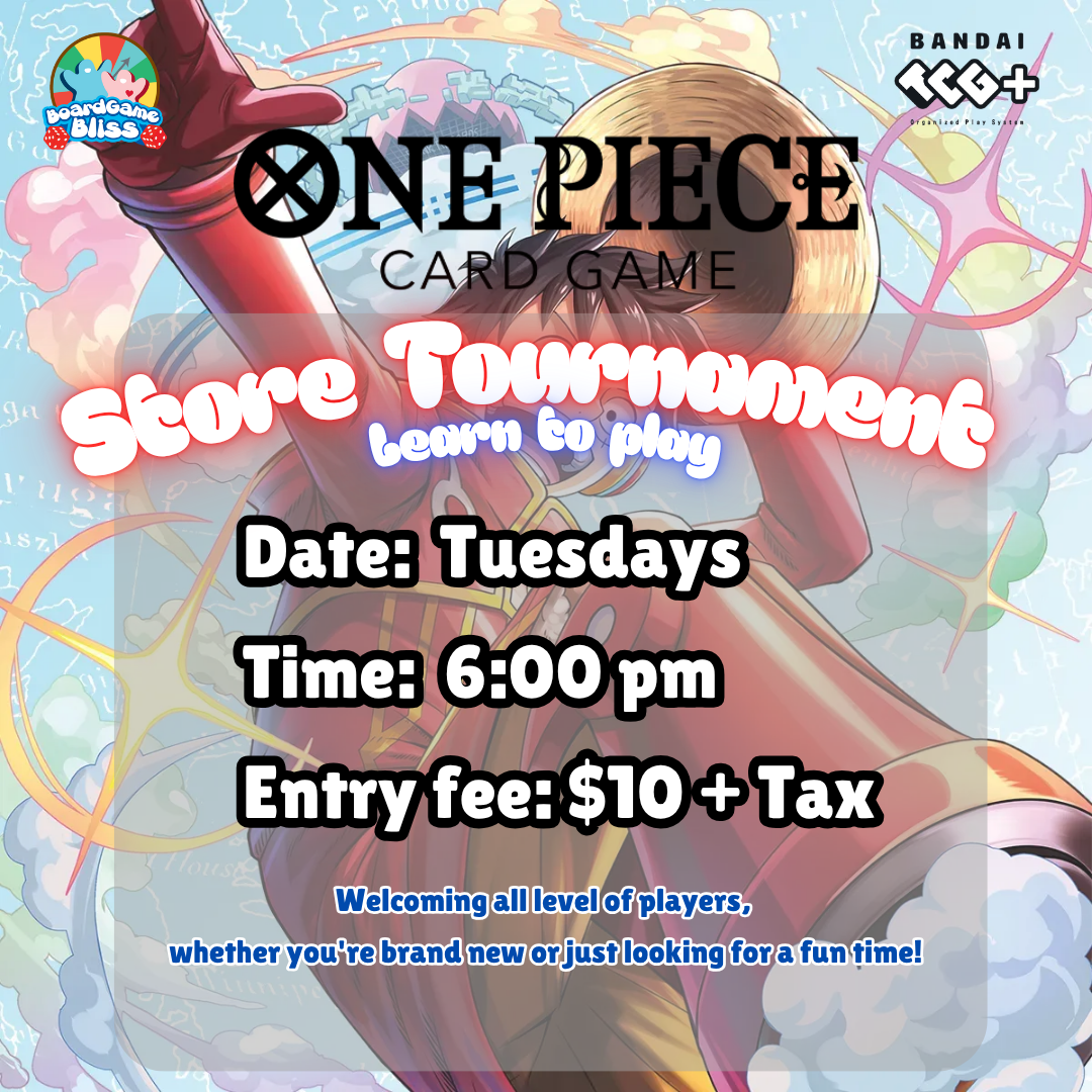 One Piece LTP Store Tournament Sept. (Tuesday)