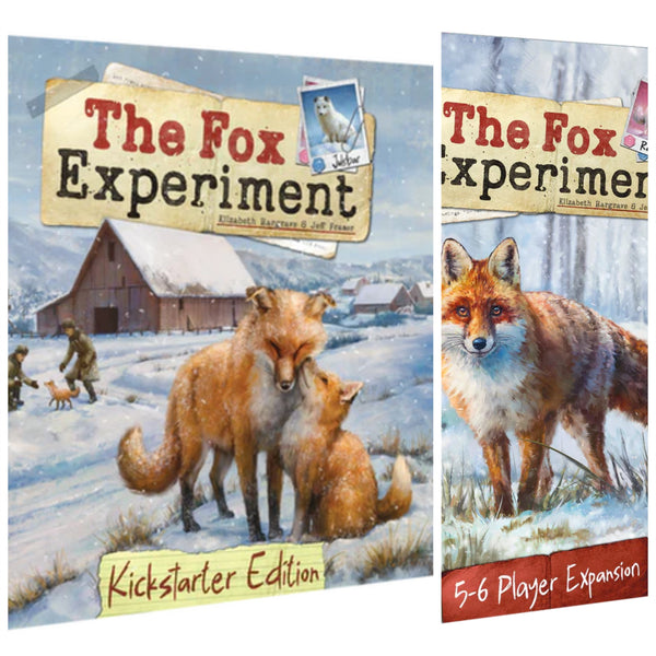 The Fox Experiment (Kickstarter Edition) (Bundle with 5-6 Player Expansion)
