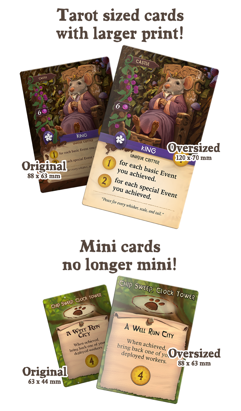 Everdell Expansions Oversized Cards