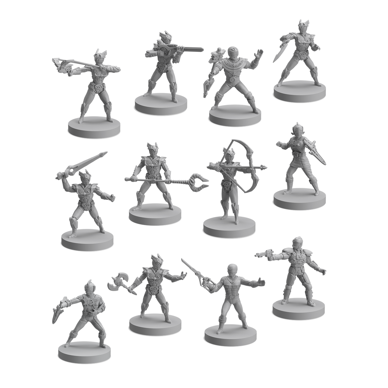 Power Rangers: Roleplaying Game Hero Miniatures Set 2