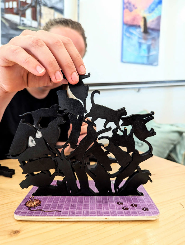 Stack O' Cats: Black Cat Edition (Kickstarter)