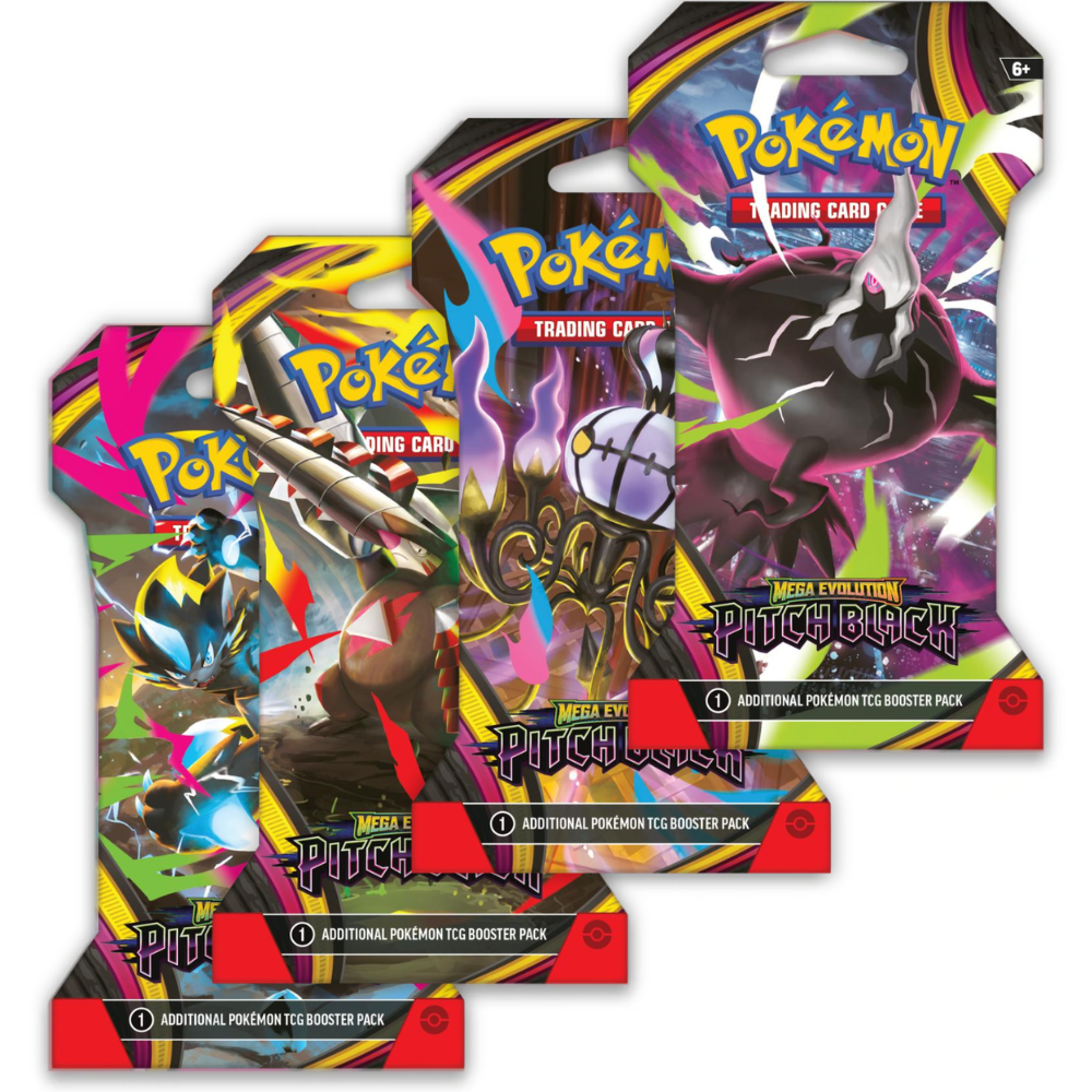 Pokemon - Mega Evolution - Pitch Black - Sleeved Booster Pack