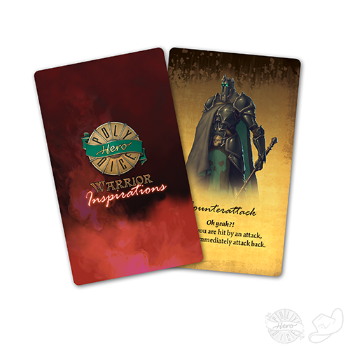 PolyHero Inspiration Cards - Warrior Pack
