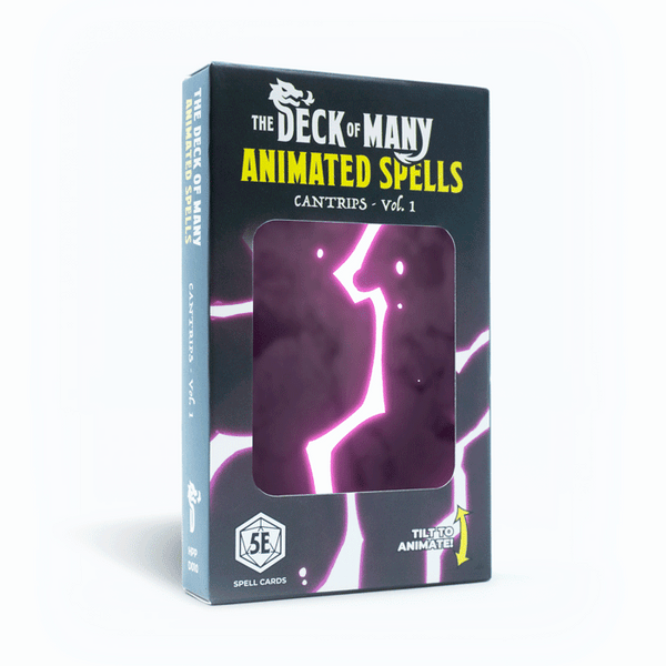The Deck Of Many: Animated Spells: Cantrips