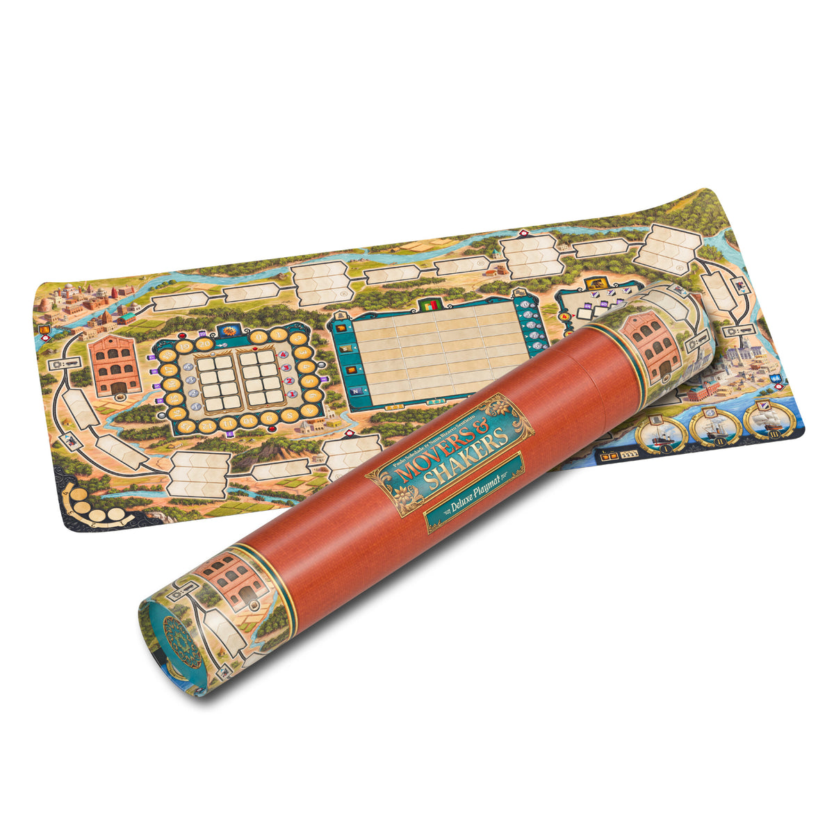 Movers & Shakers – Deluxe Playmat and Tube Carrier *PRE-ORDER*