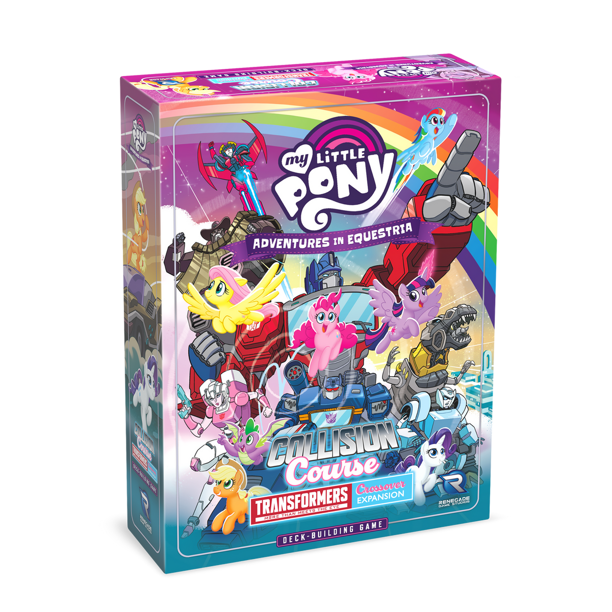My Little Pony: Adventures in Equestria Deck-Building Game – Collision Course a Transformers Crossover Expansion