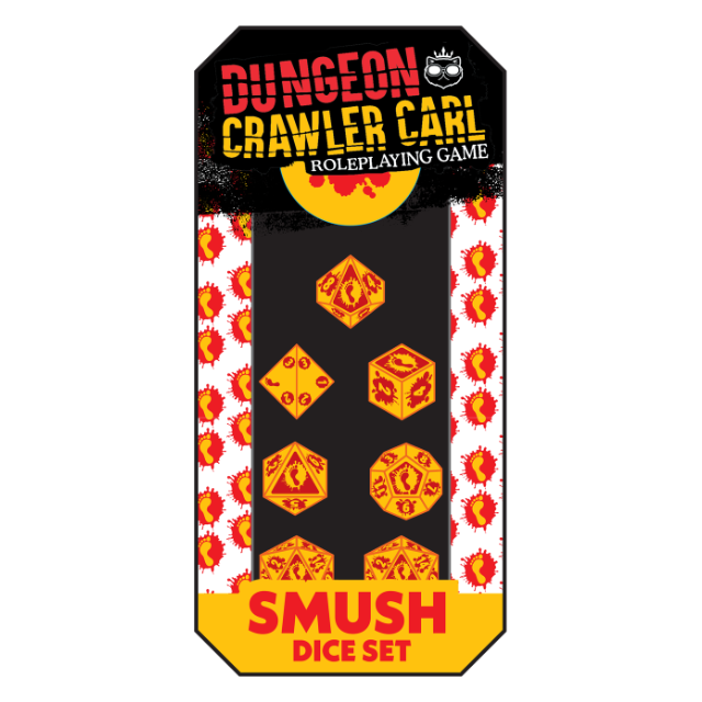 Dungeon Crawler Carl RPG: Smush Dice Set *PRE-ORDER*