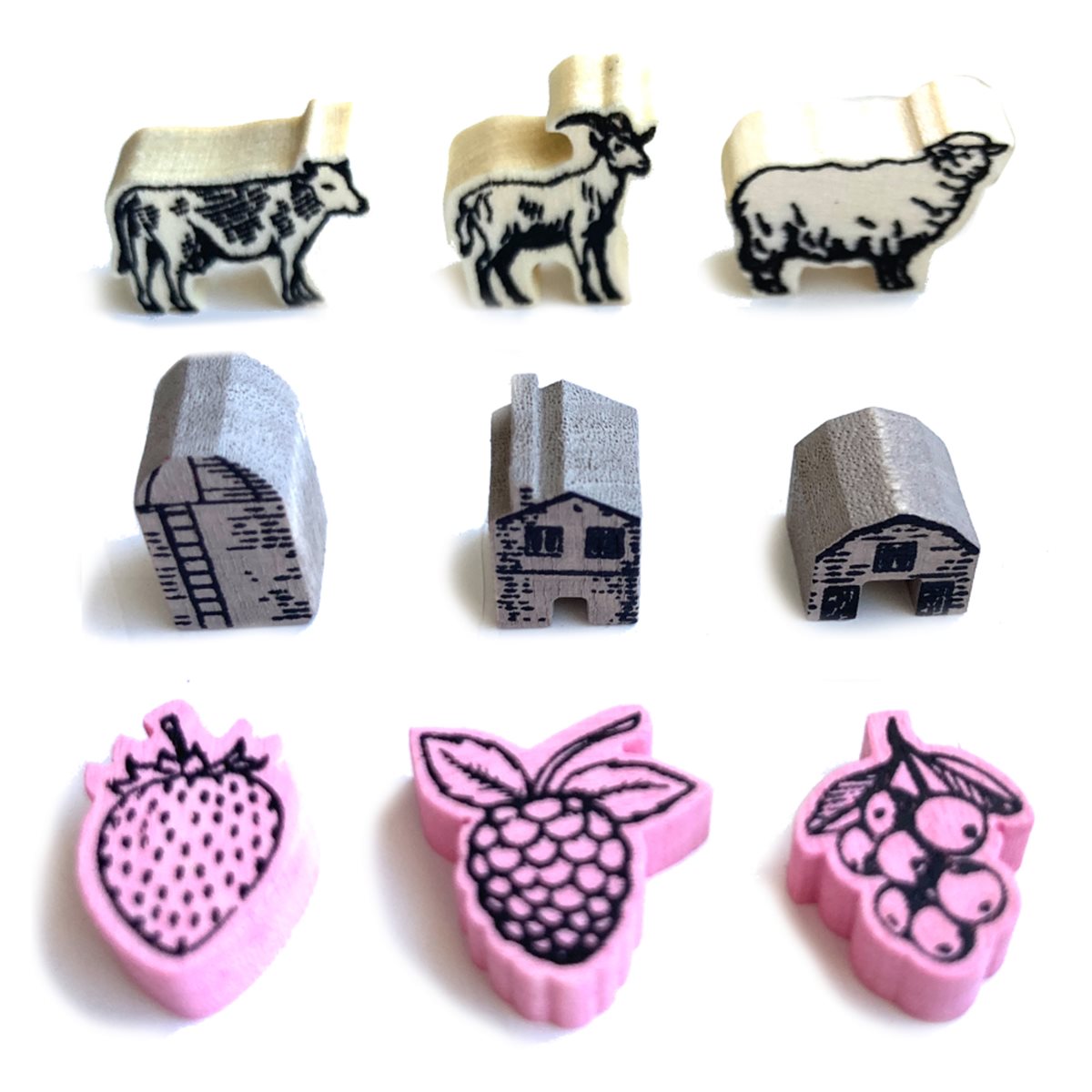 Fromage - Deluxe Wooden Tokens (Release Dec 19, 2025) *PRE-ORDER*