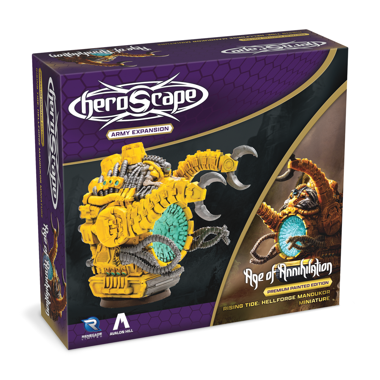 Heroscape: Rising Tide – Hellforge Mandukor Army Expansion (Standard Edition)