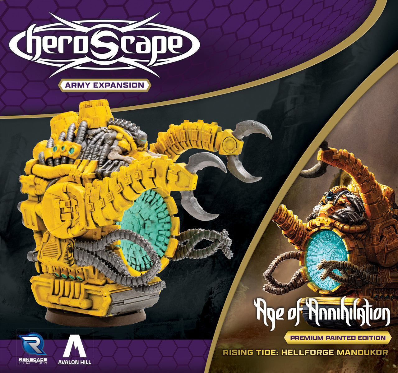 Heroscape: Rising Tide – Hellforge Mandukor Army Expansion (Standard Edition)