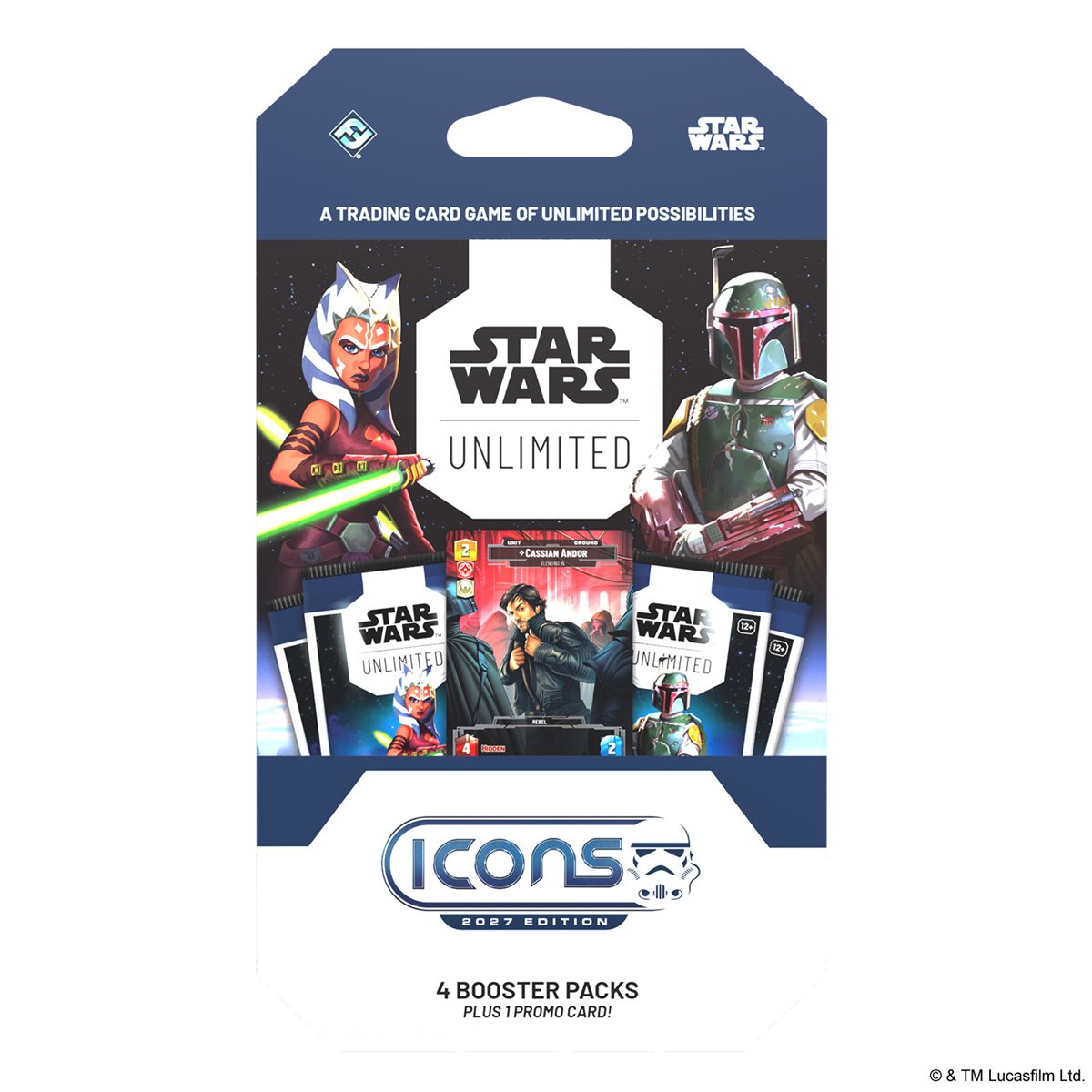 Star Wars: Unlimited - Icons 2027 Edition - Booster 4-Pack *PRE-ORDER*