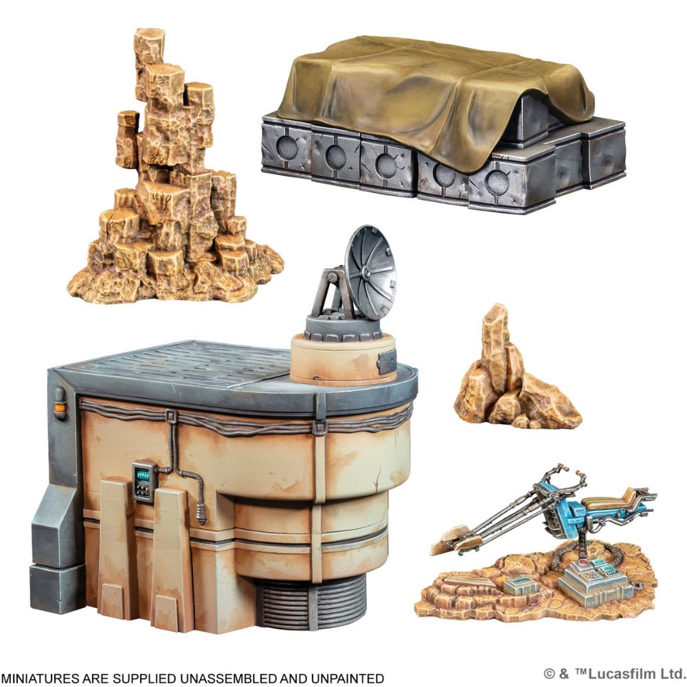 Star Wars: Legion - Galactic Battlefield Terrain Starter Set