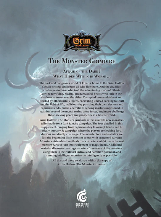 Grim Hollow: The Monster Grimoire