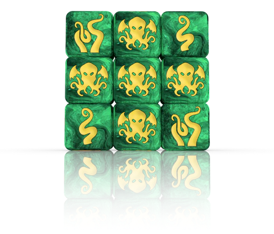 Tiny Epic Cthulhu 9 Pack Extra Dice Set