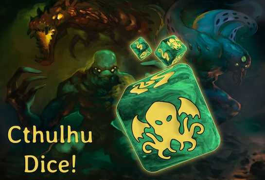 Tiny Epic Cthulhu 9 Pack Extra Dice Set