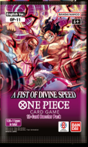One Piece Card Game: A Fist of Divine Speed Booster Pack (OP-11)