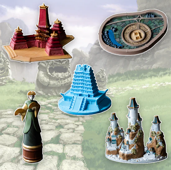 Avatar: Journey of Aang - Iconic Locations Pack - Painted Miniatures *PRE-ORDER*