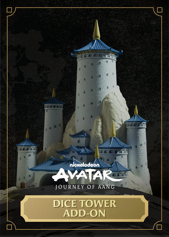 Avatar: Journey of Aang - Southern Air Temple - Painted Dice Tower *PRE-ORDER*