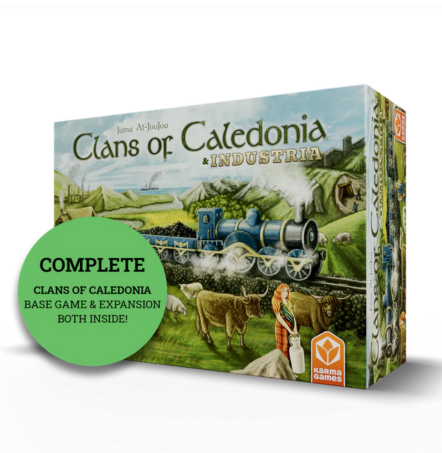 Clans of Caledonia Bundle (Base Game + Expansion)