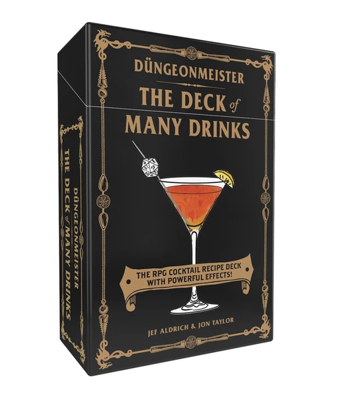 Düngeonmeister: The Deck of Many Drinks: The RPG Cocktail Recipe Deck with Powerful Effects!
