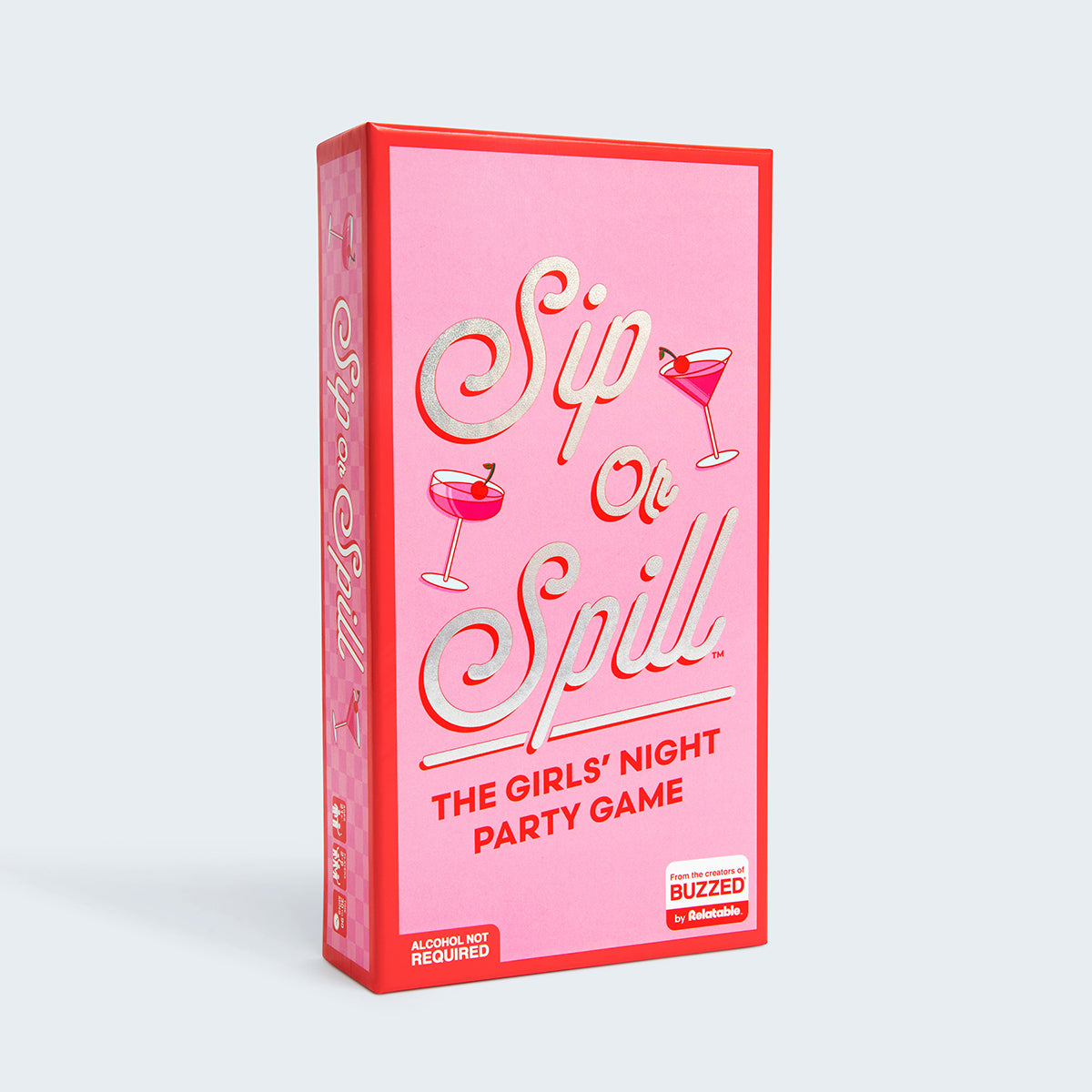 Sip or Spill — The Girl's Night Drinking Game by Relatable — Bachelorette Party Game