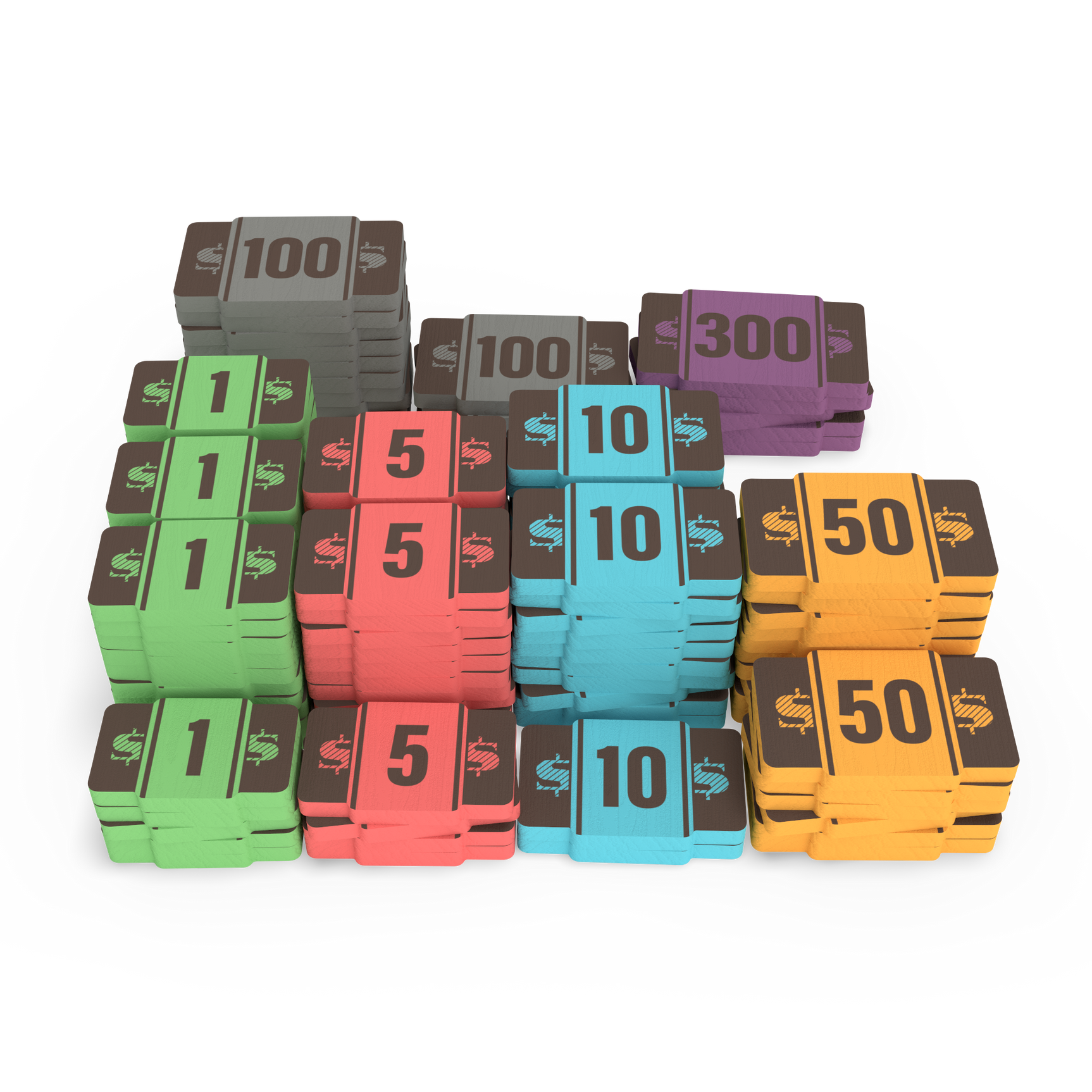 Speakeasy: Wooden Money Tokens