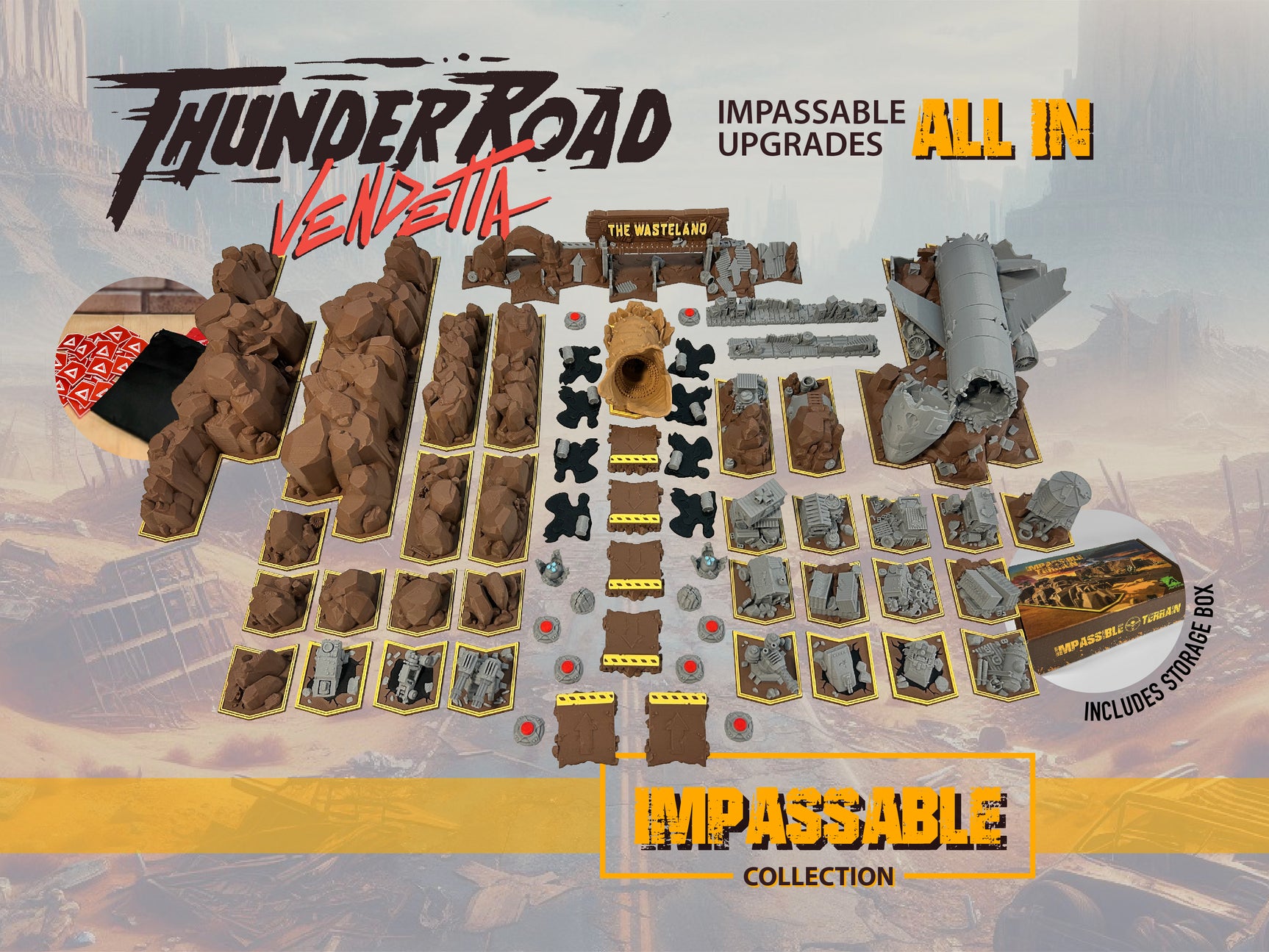 AdrenaCreative - Thunder Road: Vendetta - Impassable Terrain (All-In)