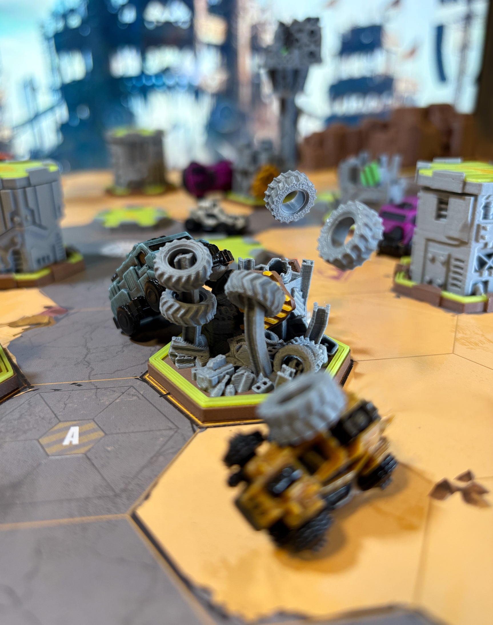 AdrenaCreative - Thunder Road: Carnival of Chaos Upgrades - Impassable Terrain