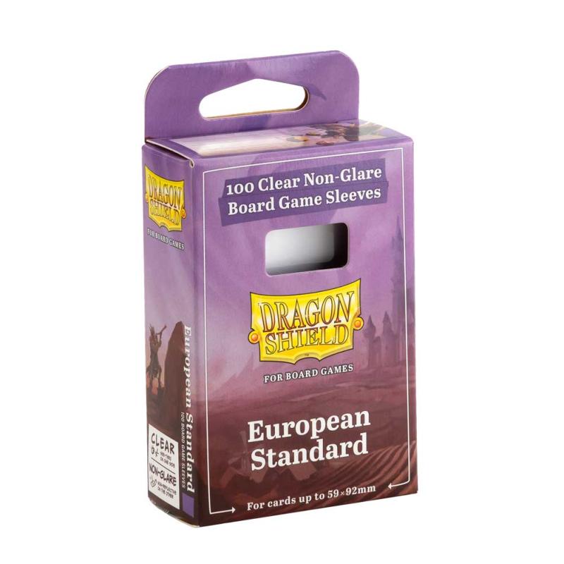Dragon Shield - European Standard Sleeves : Clear Non-Glare (100ct)