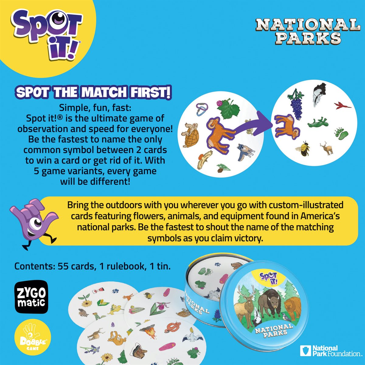 Spot It: National Parks *PRE-ORDER*