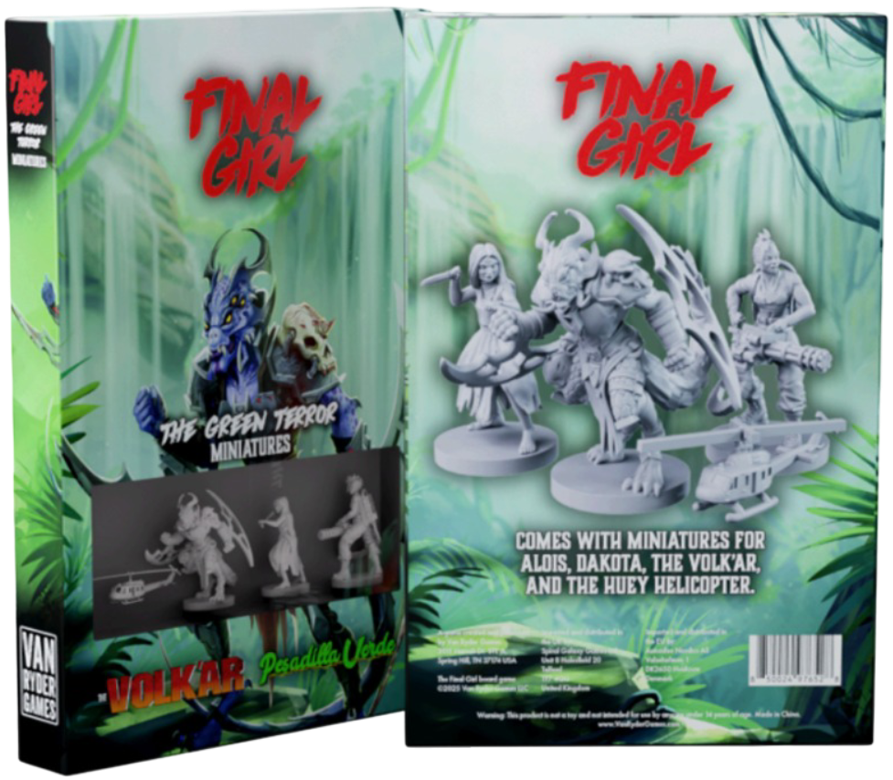 Final Girl: The Green Terror Miniatures *PRE-ORDER*
