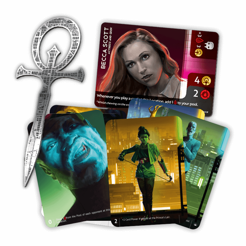 Vampire: The Masquerade – Vendetta – Metal Ambition Token and Promo Cards Pack