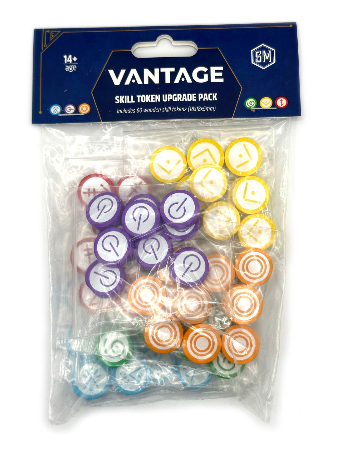Vantage Wooden Skill Tokens