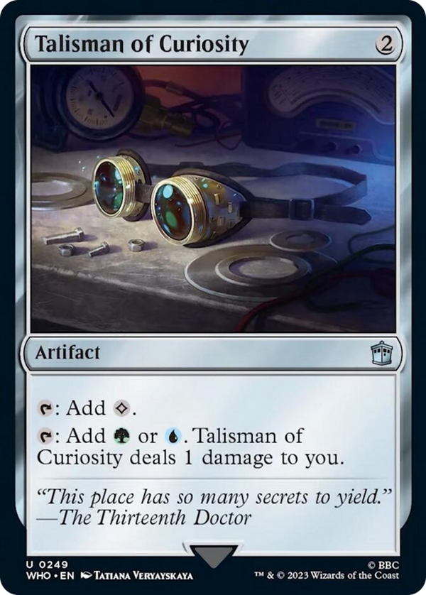 Talisman of Curiosity (WHO-249) - Doctor Who [Uncommon]