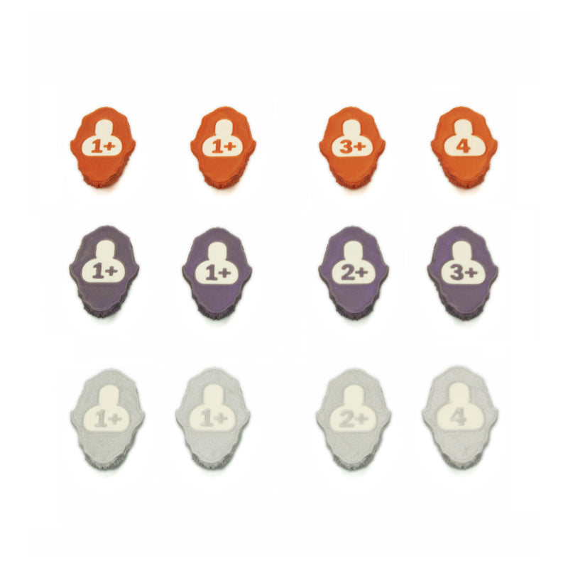 BGExpansions - Revive - Artifact and Switch Tokens (16 Pieces)