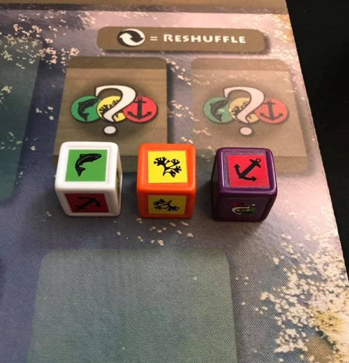 Tournament Fishing Dice
