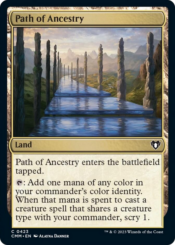 Path of Ancestry (CMM-423) - Commander Masters [Common]