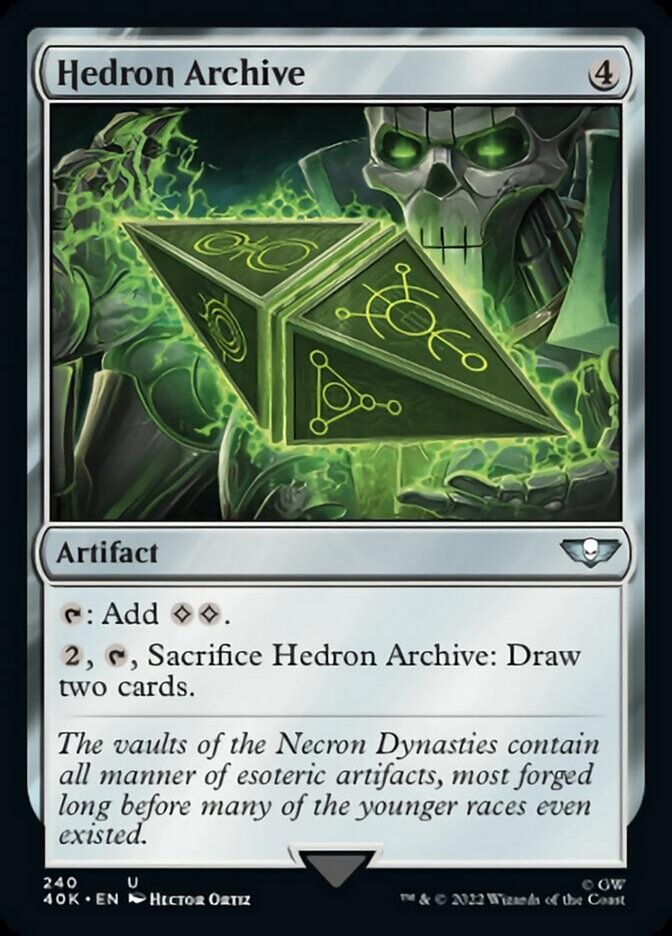 Hedron Archive (40K-240) - Warhammer 40,000 Commander [Uncommon]