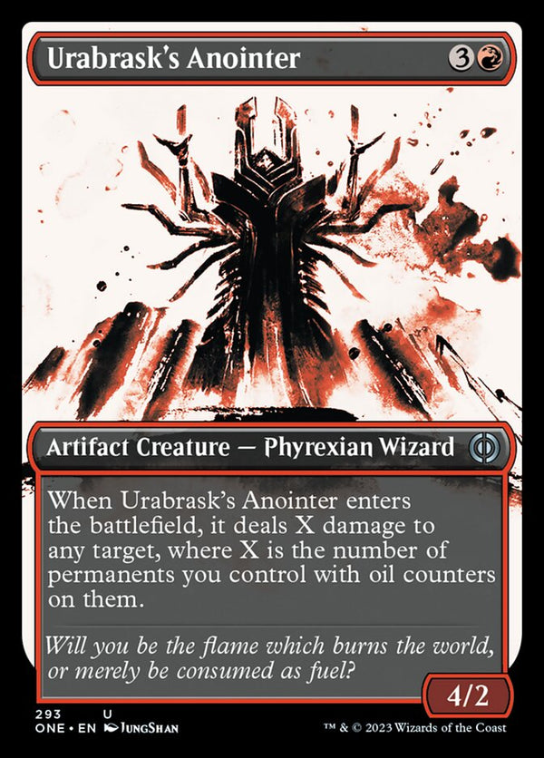 Urabrask's Anointer (ONE-293) - Phyrexia: All Will Be One: (Showcase) [Uncommon]