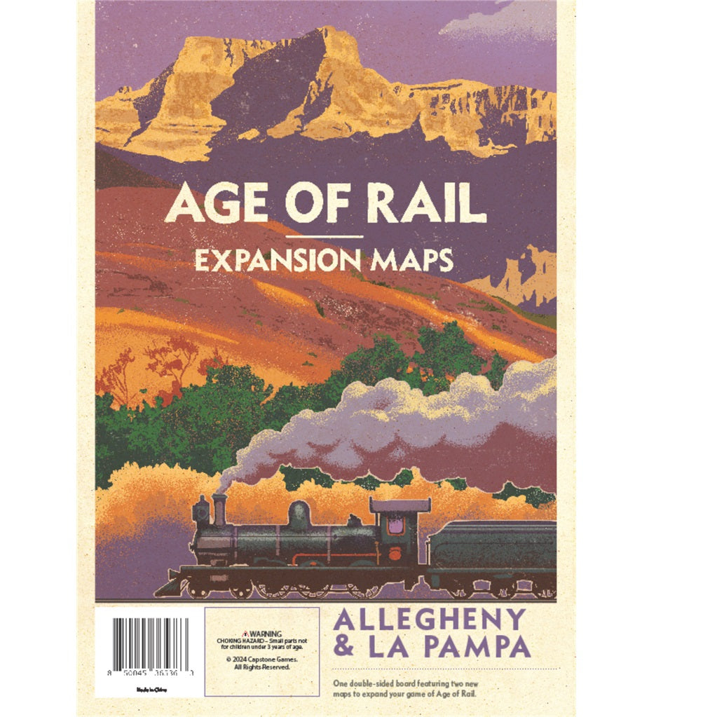 Age of Rail: South Africa – Expansion Maps: Allegheny & La Pampa