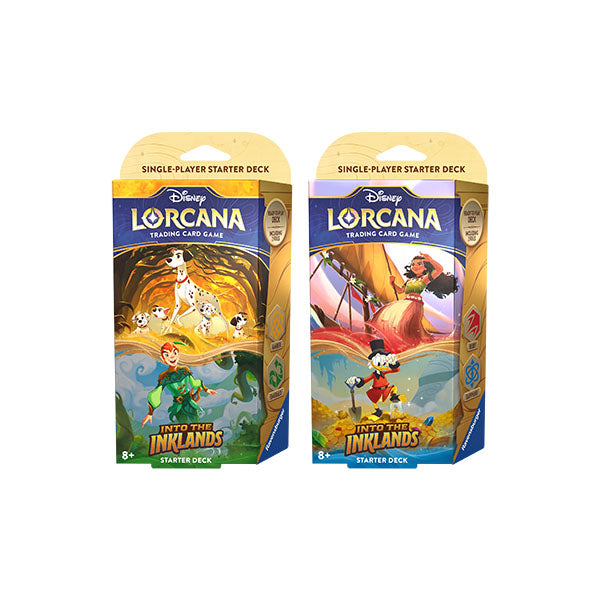 Disney Lorcana - Into the Inklands -  Starter Decks (Set of 2)