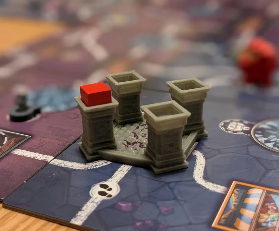 Top Shelf Gamer - Catacombs Upgraded Wayshrines With Clank! Catacombs™ (set of 8)