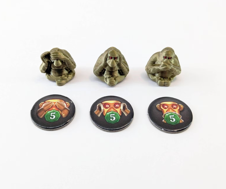 Top Shelf Gamer - Catacombs Market Items Compatible With Clank! Catacombs™ (set of 41)