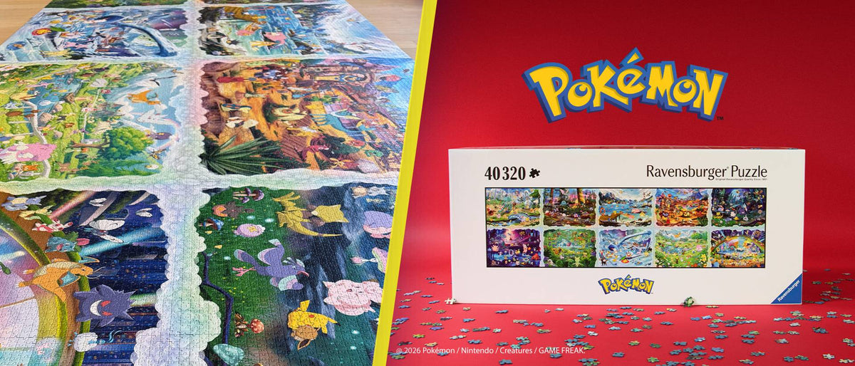 Puzzle - Ravensburger - Pokémon Celebration Journey (40,320 Pieces)