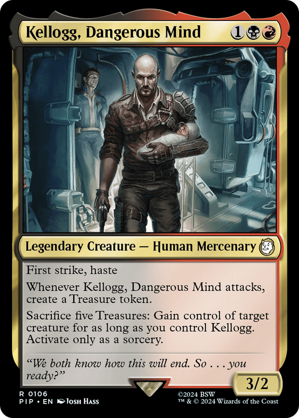 Kellogg, Dangerous Mind (PIP-106) - Fallout [Rare]