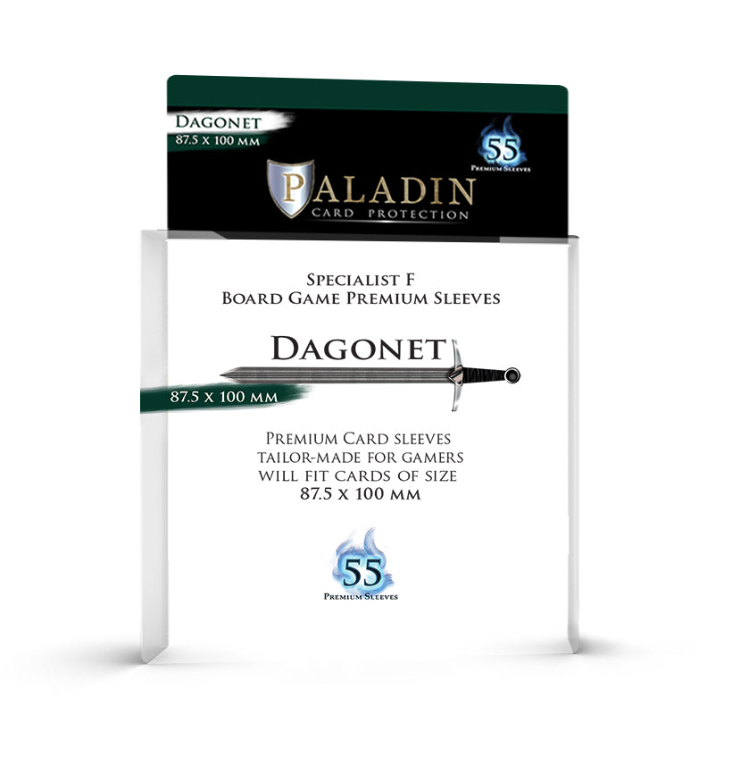 Paladin Card Protection - Dagonet (87.5 mm x 100 mm, Premium Specialist F)